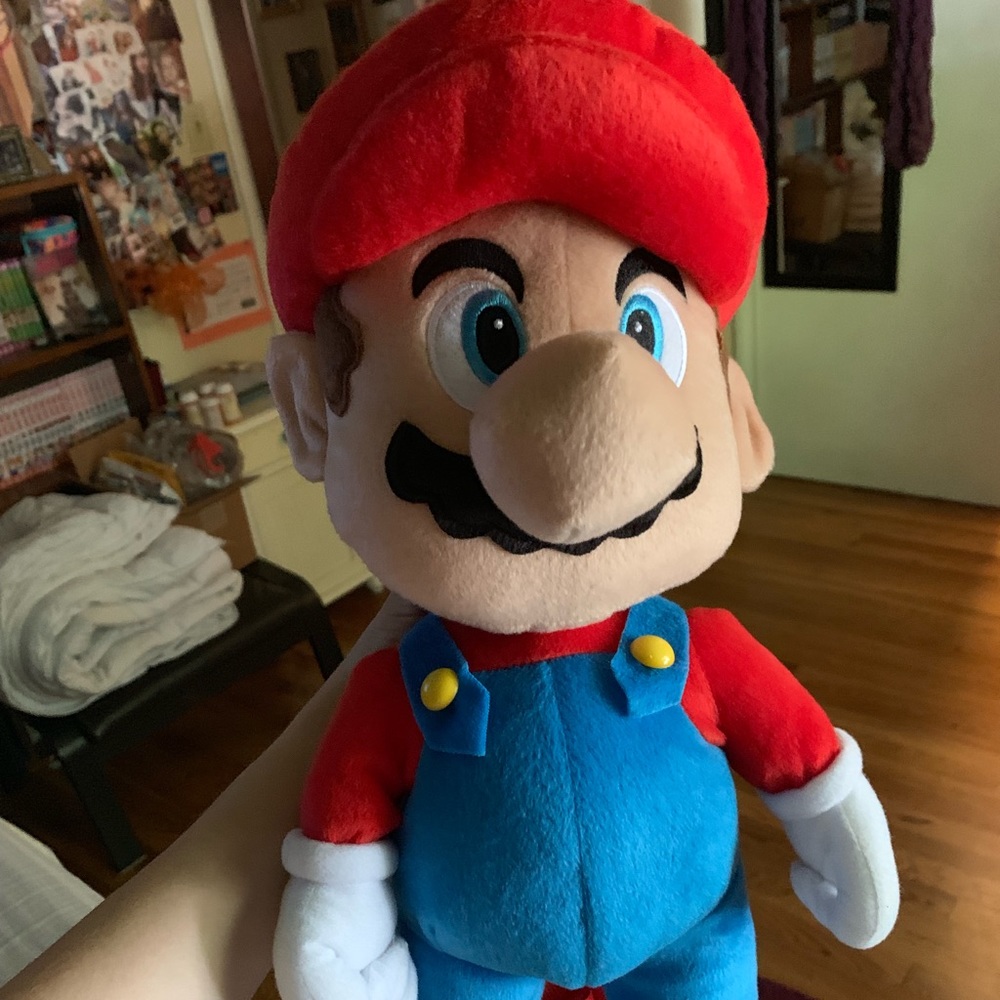 Mario plush backpack